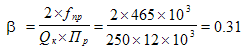Times New Roman&#13;12&#13;16777215&#13;0&#13;&#13;&#10;\b  = 2\xx f_/Q_ \xx _ = 2\xx 465\xx 10^3/250\xx 12\xx 10^3 = 0.31&#13;&#10;