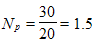 Times New Roman&#13;12&#13;16777215&#13;0&#13;N_ = 30/20 = 1.5&#13;&#10;